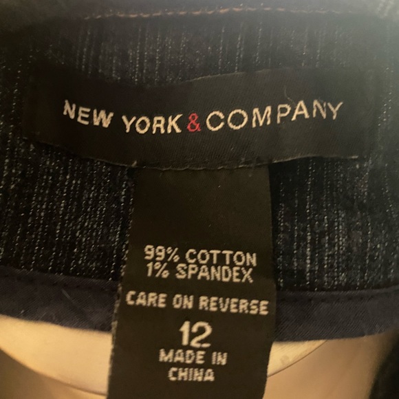 NYC Denim Jean Blazer in size 12 - Picture 2 of 2